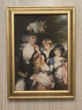 Sir Joshua Reynolds "Lady Smith and Her Children" Art Reproduction Print